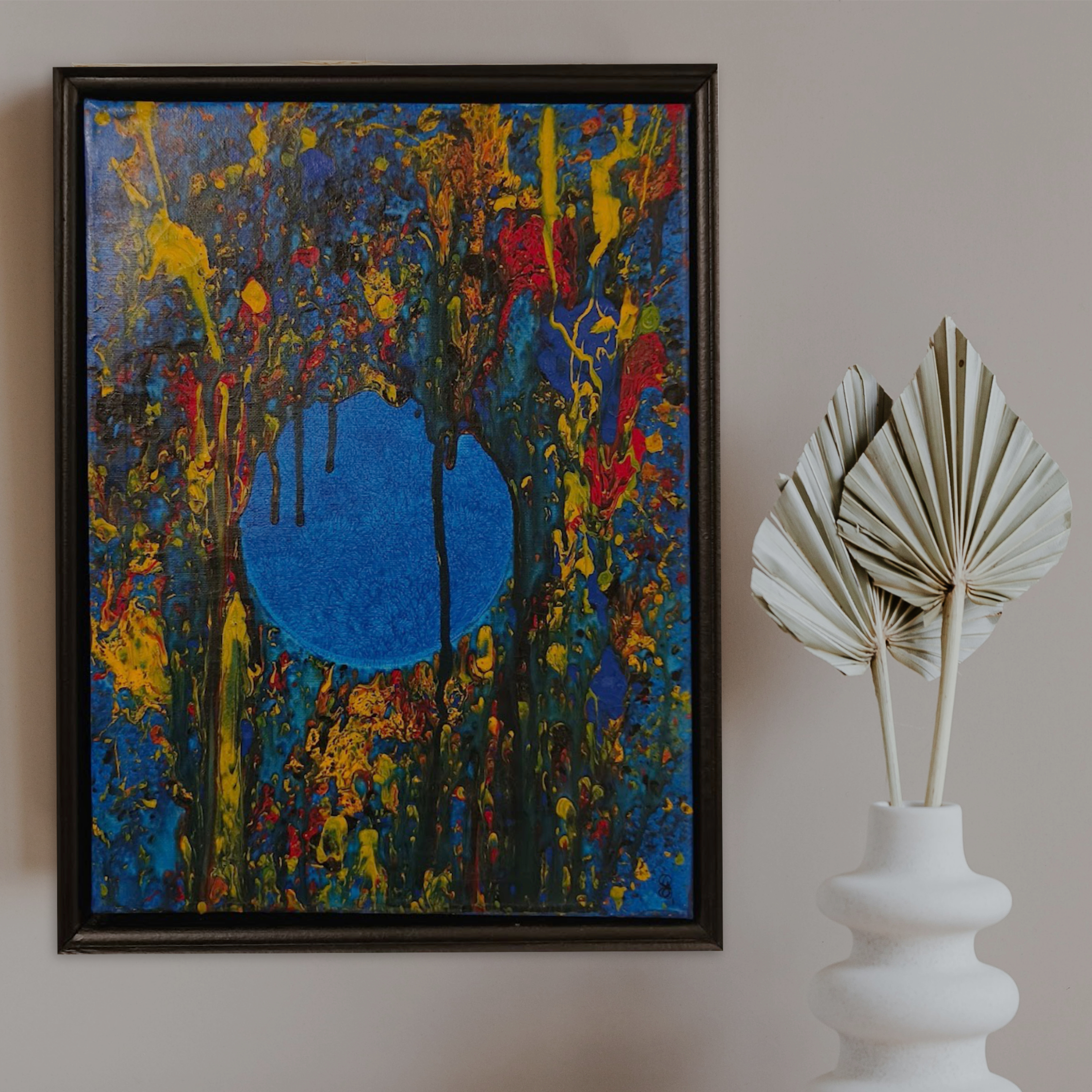 The Choas, Acrylic Painting by James Gale