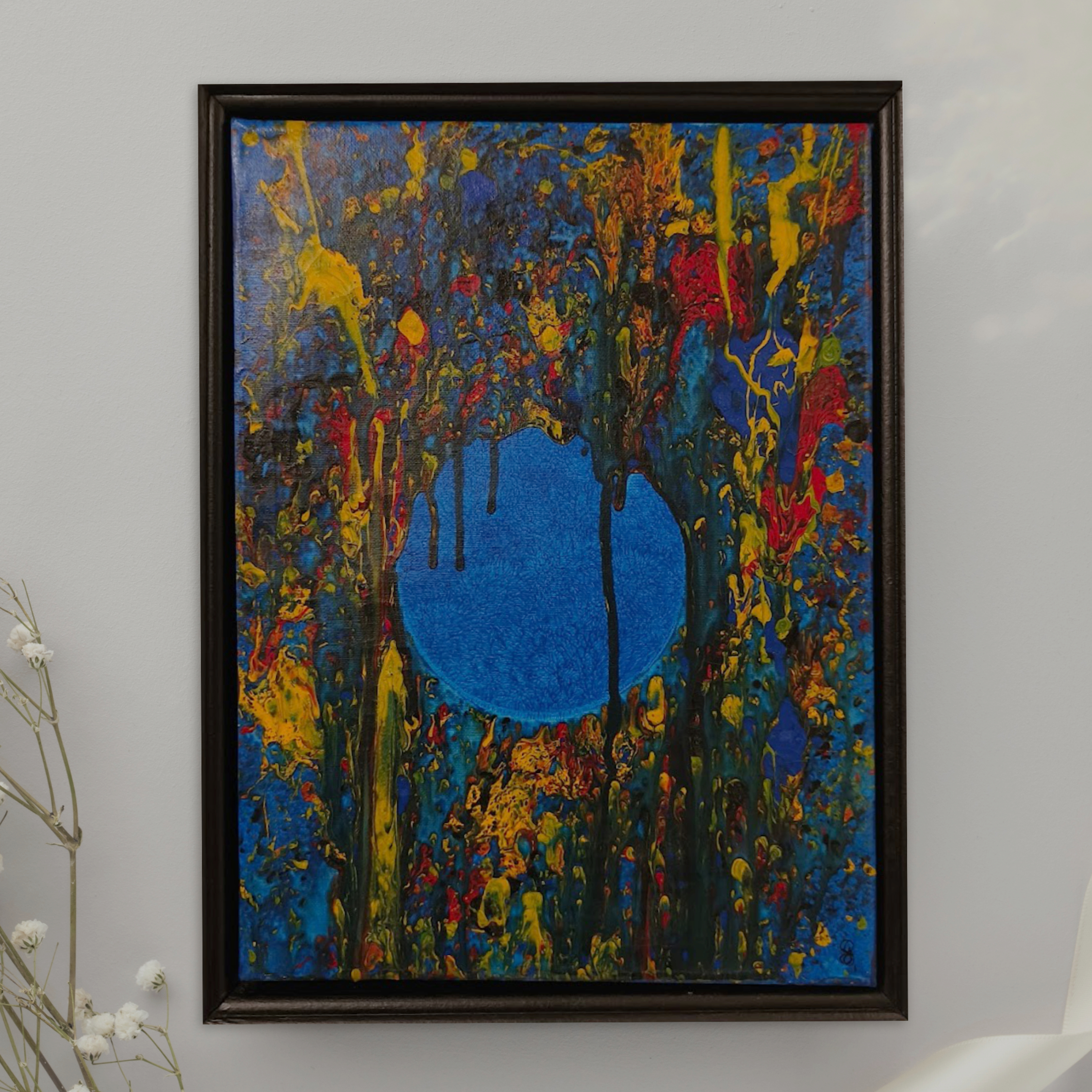 The Choas, Acrylic Painting by James Gale