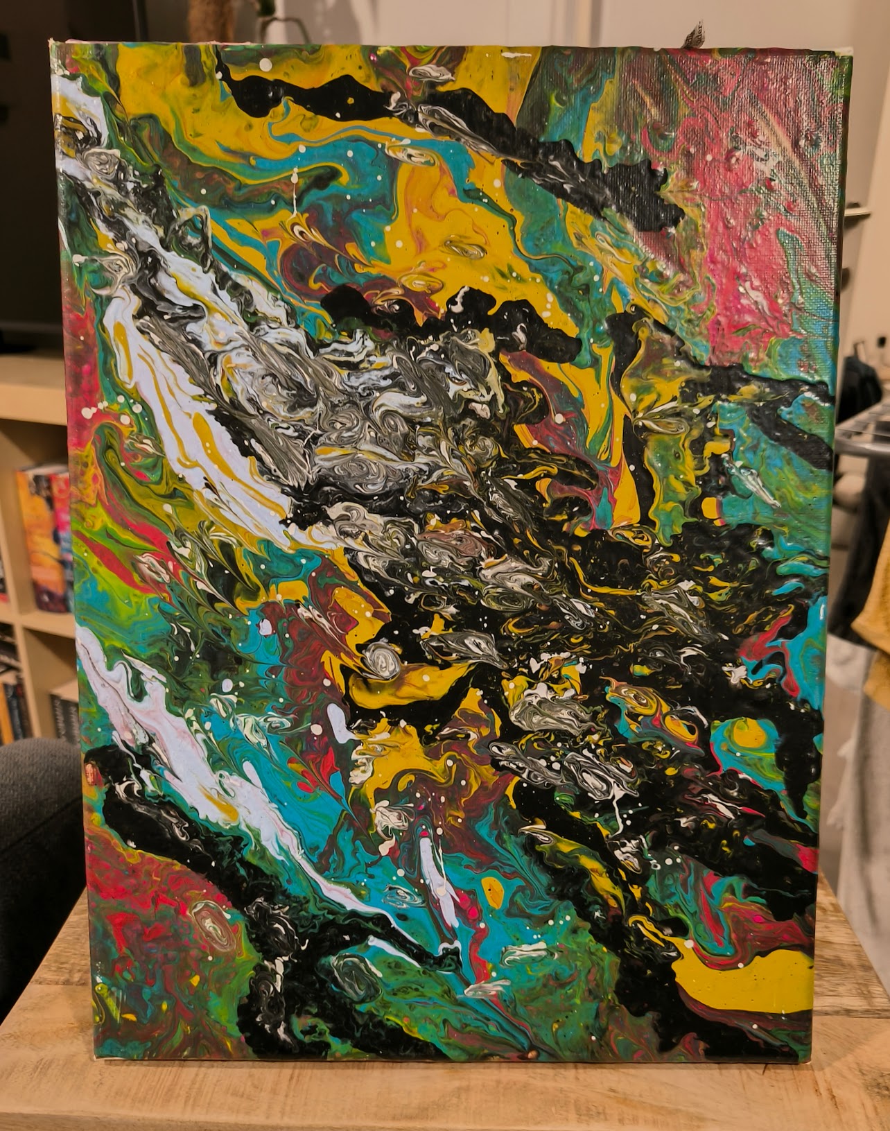 Molten Dreams Abstract Painting by James Gale