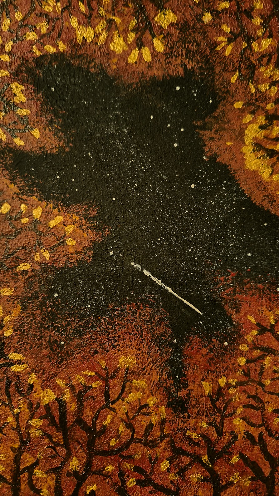 Autumn Dream - acrylic painting by James Gale